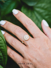 Fleur de Soleil Ring